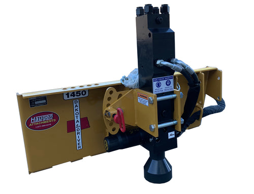Haugen attachment PD-1450 Post Driver(For Skid Steers)