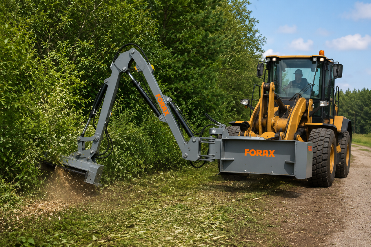 Loader Mounted Mulcher Boom: The Smartest Brush Control Attachment You Can Add to Your Wheel Loader