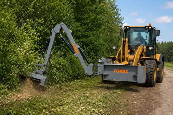 Loader Mounted Mulcher Boom: The Smartest Brush Control Attachment You Can Add to Your Wheel Loader