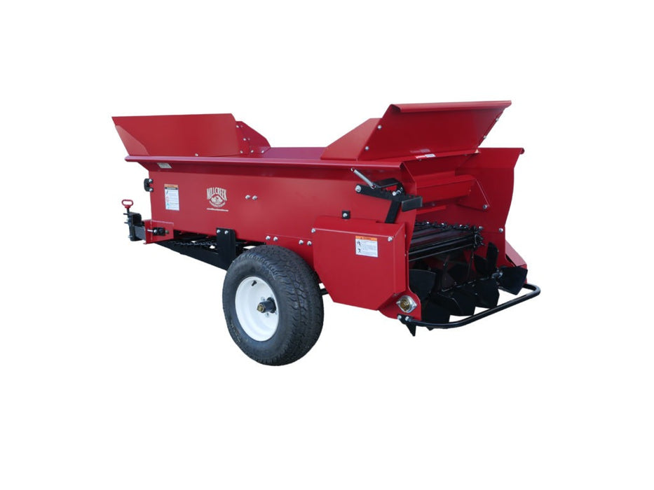 MillCreek Manufacturing 2100 Compact Turf Tiger Top Dresser 1500 lb Capacity / 1 Cubic Yard