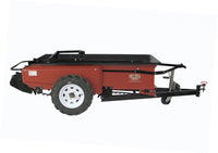 MillCreek Manufacturing Compact Deluxe Manure Spreader (Urethane Lined spreader with dolly wheel jack and endgate included)