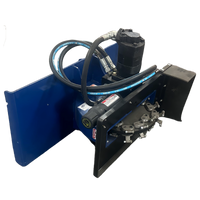 MTW SG220 Skid Steer Stump Grinder with Skid Steer quick attach