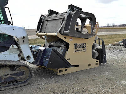 Bucket Bunker Grapple PRO Attachment Rack