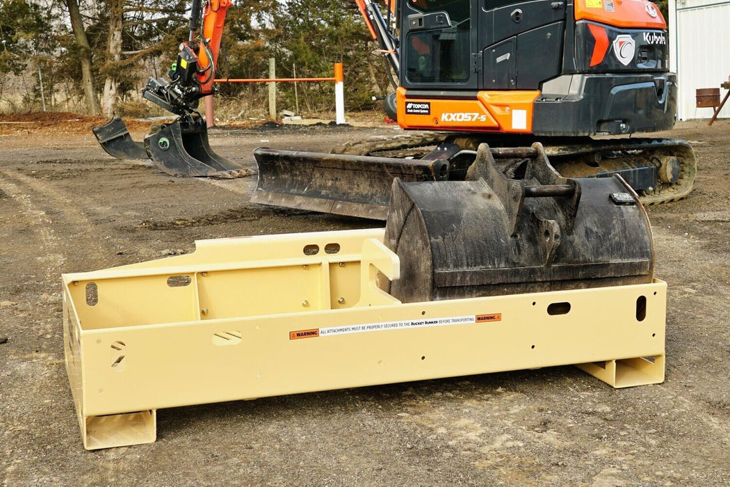 Bucket Bunker Mini-EX 6T Attachment Rack