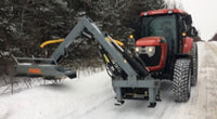 Forax Equipment Heavy Duty Brush Cutter (Tractor 50hp min.) or Skid-steer (660 lbs)
