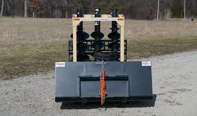 Bucket Bunker Auger Lite - MINI Attachment Rack