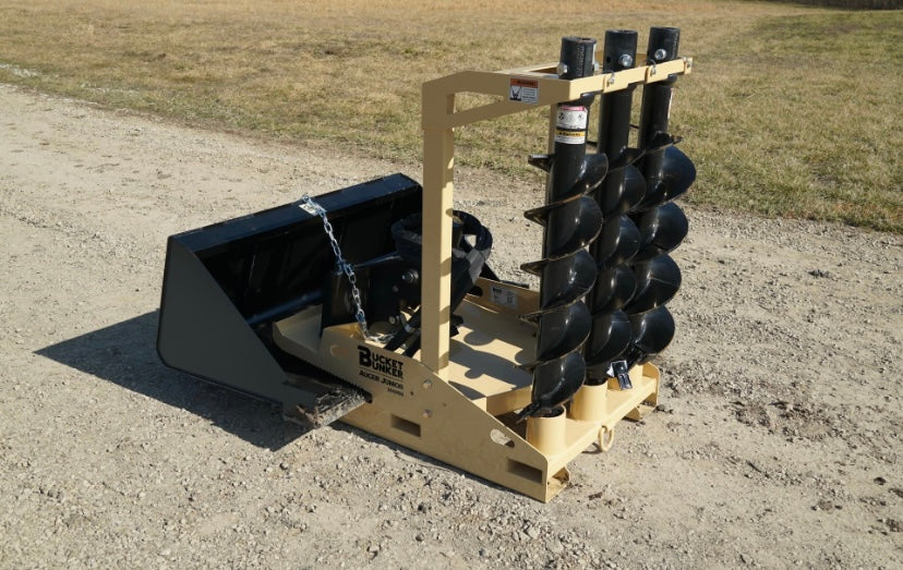 Bucket Bunker Auger Lite - MINI Attachment Rack