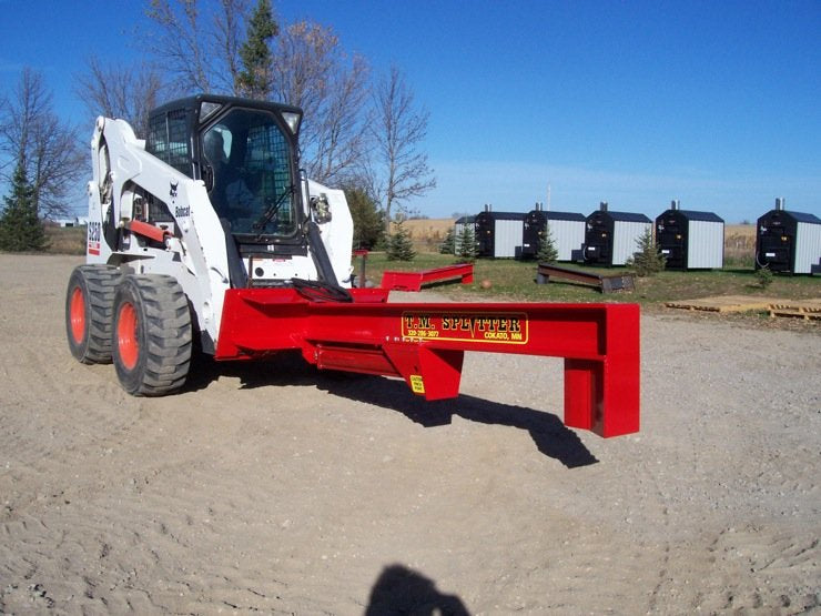 Heavy Duty Skid Steer Log Splitter