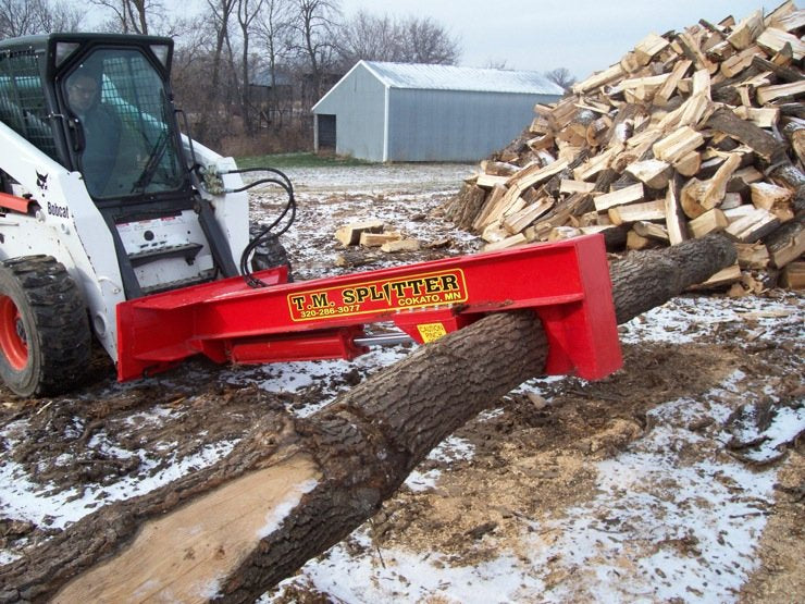 TM Manufacturing Pro 1 Log Skid Splitter attachment