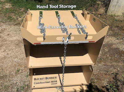 Bucket Bunker Construction MINI Attachment Rack