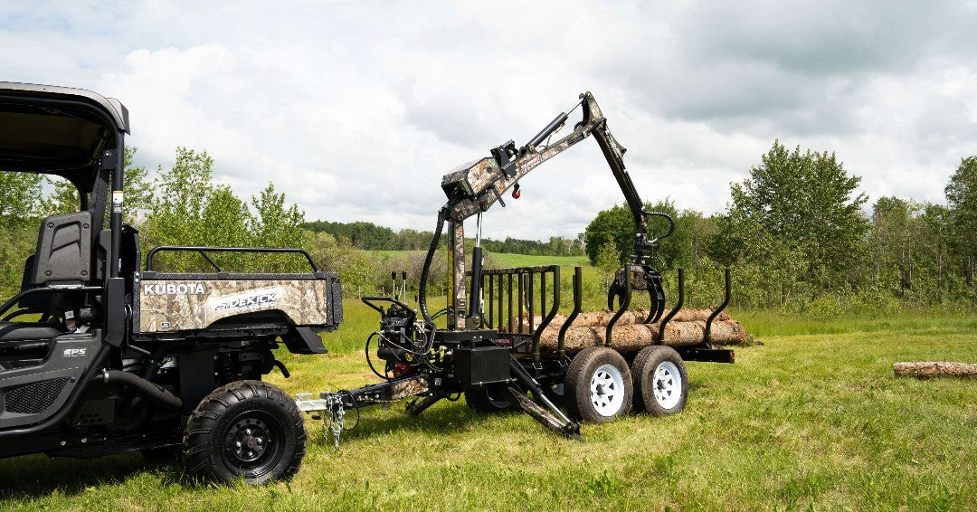 Wallenstein LXT95 Off-Road Log Loader(Towable/Self-Contained)