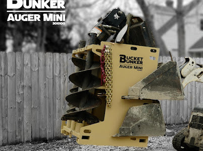 Bucket Bunker Auger MINI Attachment Rack