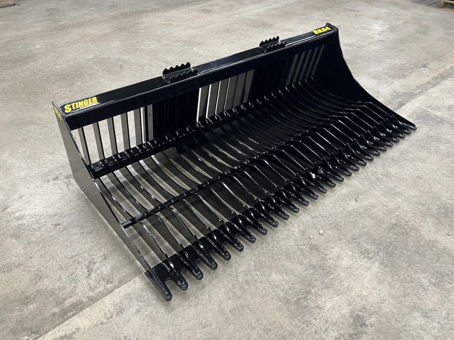 Stinger Attachment Skid Steer Rock Bucket (RK)