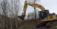 Forax Equipment XD66 Extreme Duty Excavator Mulcher — For 22-Ton Excavators & Up (2,750 lbs.)