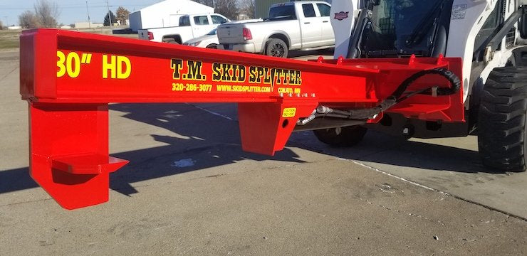 Heavy Duty Skid Steer Log Splitter