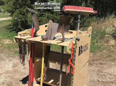 Bucket Bunker Construction MINI Attachment Rack