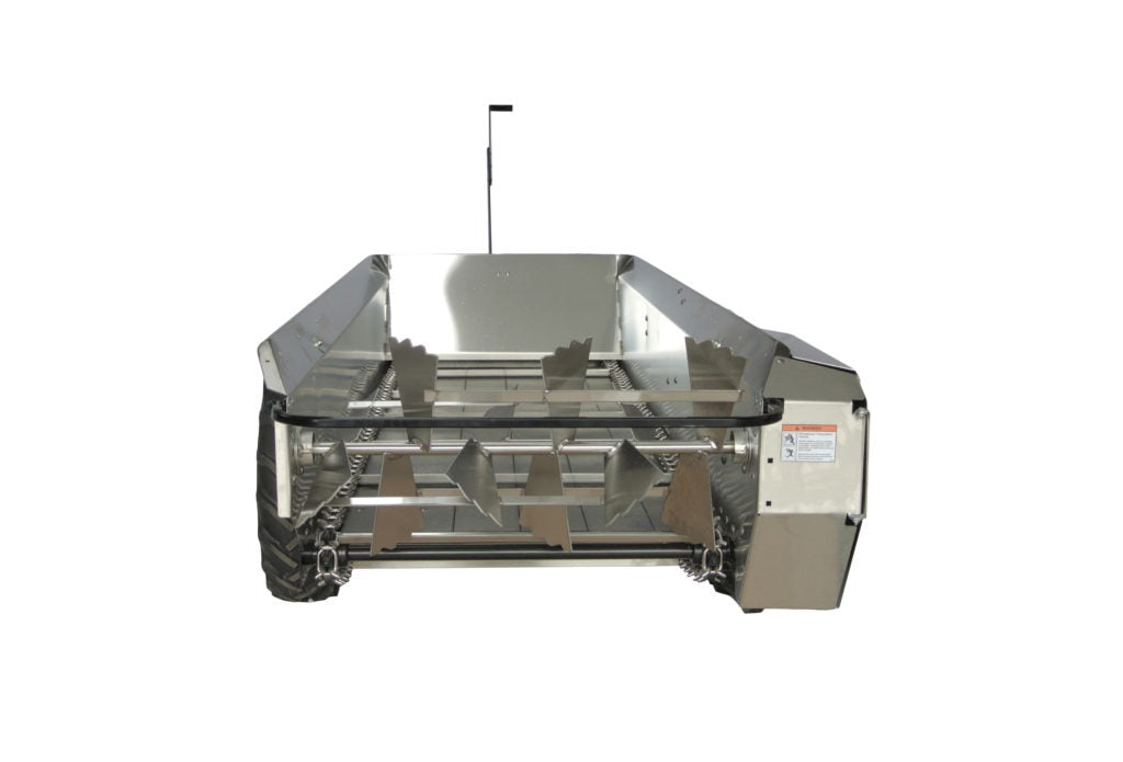 MillCreek Manufacturing Mid-Size Stainless Steel Stainless Steel Spreader(Spreader body, apron chain, and beater are all made of type 304 Stainless Steel)