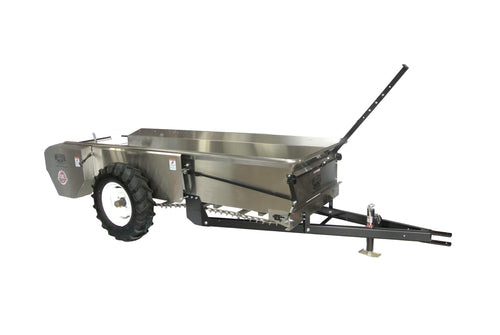 MillCreek Manufacturing Mid-Size Stainless Steel Stainless Steel Spreader(Spreader body, apron chain, and beater are all made of type 304 Stainless Steel)