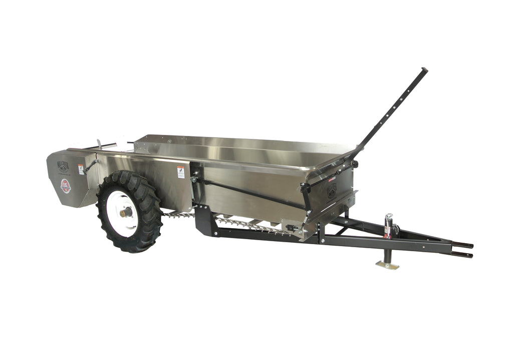 MillCreek Manufacturing Mid-Size Stainless Steel Stainless Steel Spreader(Spreader body, apron chain, and beater are all made of type 304 Stainless Steel)