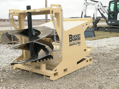 Bucket Bunker Grapple PRO Attachment Rack