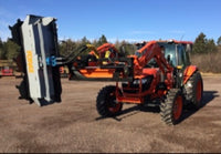 Forax Equipment Heavy Duty Brush Cutter (Tractor 50hp min.) or Skid-steer (660 lbs)