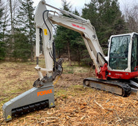 Forax Equipment XD48 Extreme Duty Mulcher Fits- 10 – 16 ton Excavators (1350 lbs.)