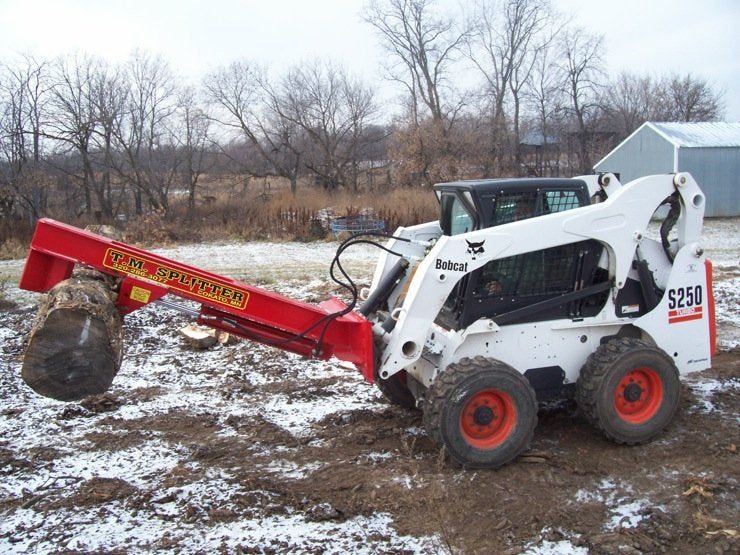 TM Manufacturing Pro 1 Log Skid Splitter attachment