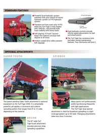 MillCreek Manufacturing Turf Tiger 4300 Large Topdresser