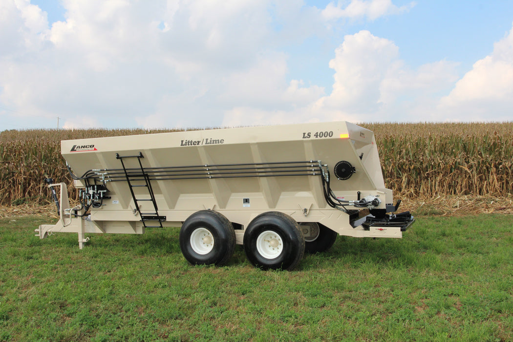 Lanco Spreaders Litter & Lime Spreaders| 8 Sizes Up To 578 Cubic  Foot Capacity | Pull Type 20 Ton