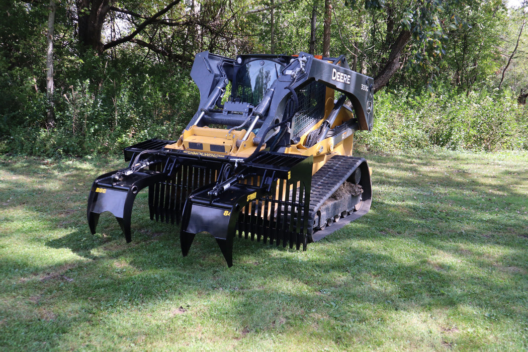 Stinger Attachments Open Sides Rock Grapple Bucket (ROG)