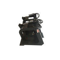 Stout Bucket Skid Steer 84" Flat Bottom Grapple Bucket With Skid Steer Quick Attach