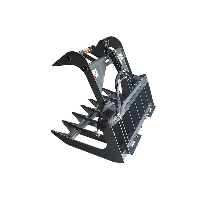 Stout Light Duty LT-54-8 Brush Grapple With Skid Steer Quick Attach