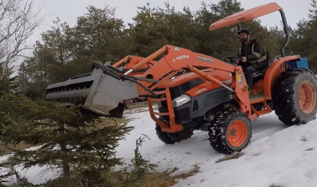 Forax Equipment Heavy Duty Mulcher  Attachment