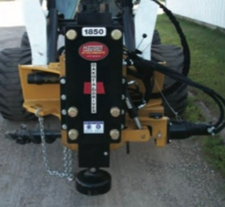 Haugen attachment  Dakota Post Driver