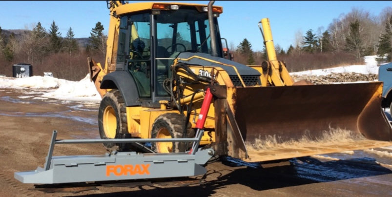 Forax Equipment Back Hoe Brush Cutter