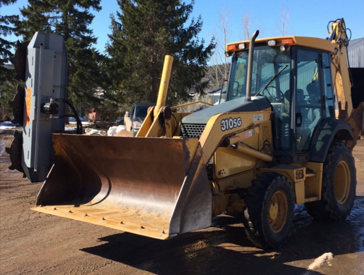 Forax Equipment Back Hoe Brush Cutter