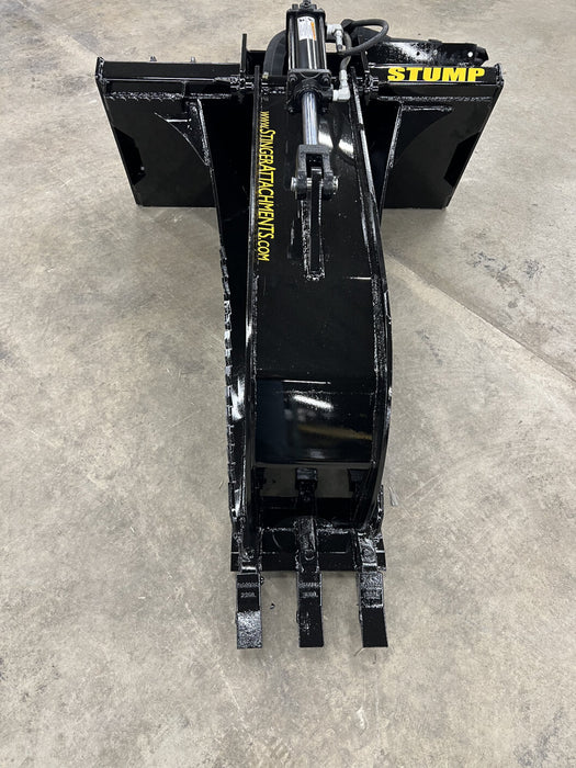 Stinger Attachment Skid Steer Stump Grapple