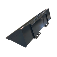 Stout Skid Steer Heavy Duty Material Bucket Single Edge with Skid Steer Quick Attach