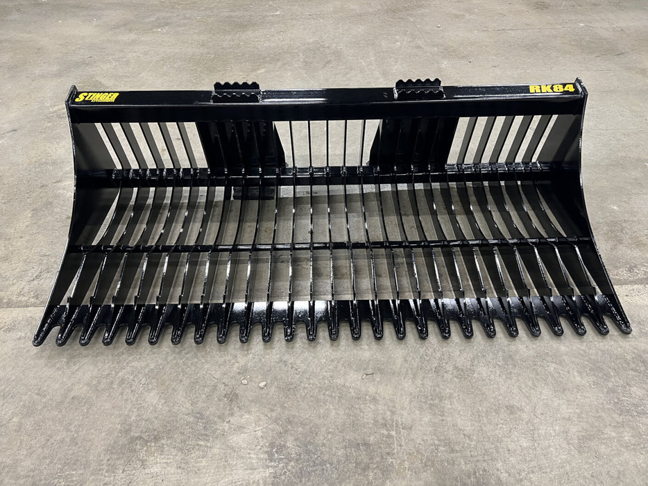 Stinger Attachment Skid Steer Rock Bucket (RK)