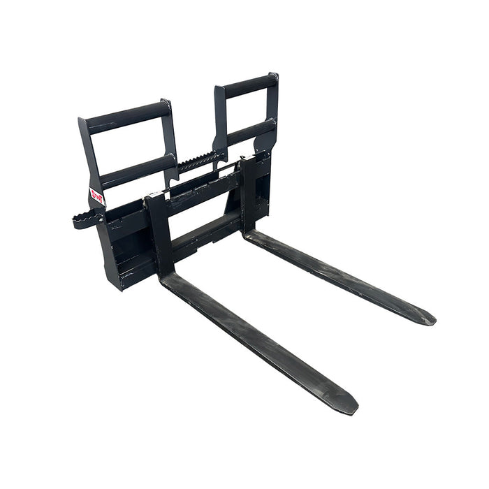 Stout HD Skid Steer Walk Through Pallet Fork Frame and Forks