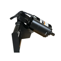 Lowe Skid Steer A-400 Planetary 2.5" Hex Drive Auger Unit Assembly with Mounting Plate & Hose Kit