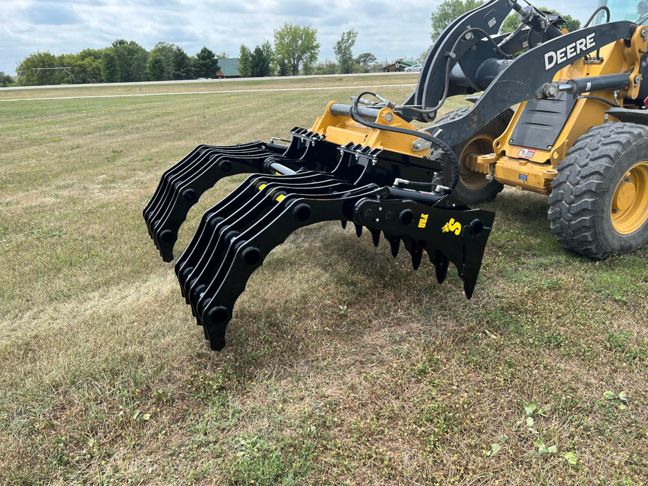 Stinger Attachment Wheel Loader CG-XD Clam Grapple (CG-XD)