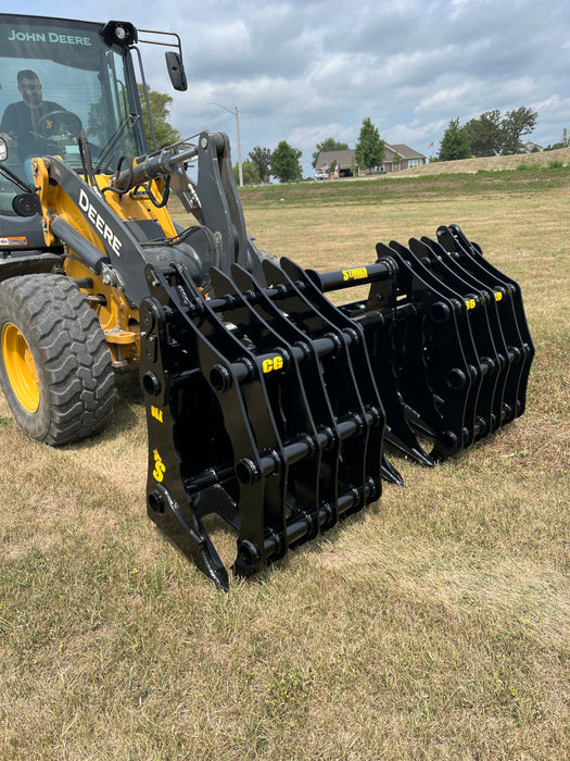 Stinger Attachment Wheel Loader CG-XD Clam Grapple (CG-XD)