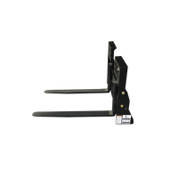 Stout Pro Skid Steer Walk Through Guard Pallet Fork Frame and Forks