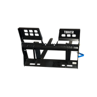 Stout Pro Skid Steer Walk Through Guard Pallet Fork Frame and Forks