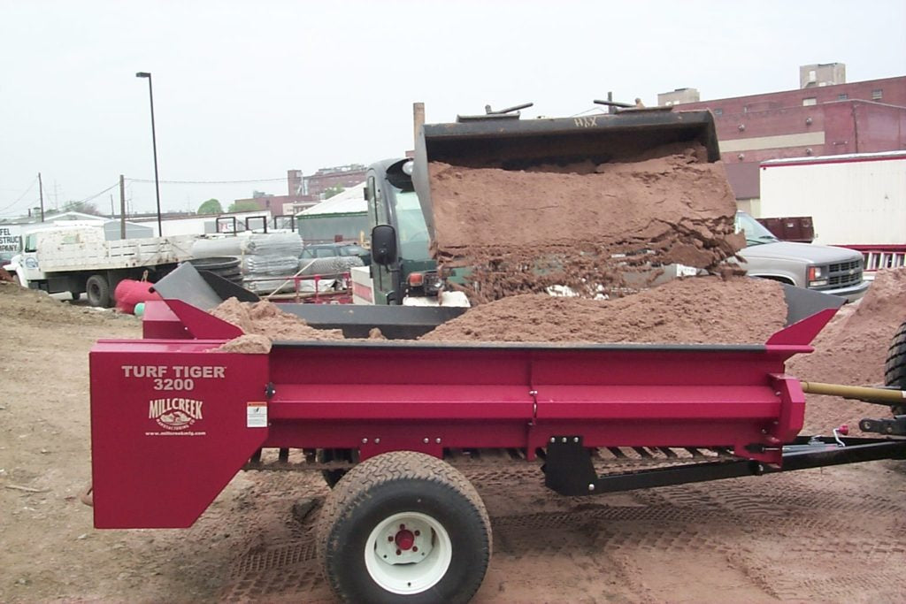 MillCreek Manufacturing Turf Tiger Mid-Size Topdresser