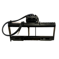 Lowe Skid Steer A-400 Planetary 2.5" Hex Drive Auger Unit Assembly with Mounting Plate & Hose Kit