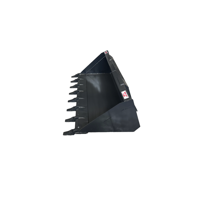 Stout Skid Steer Tooth Bucket with Skid Steer Quick Attach