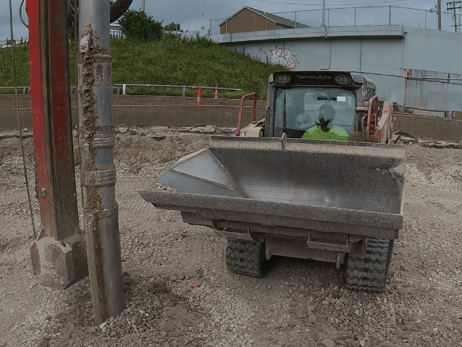 Maxx Attachments Side Dump Bucket