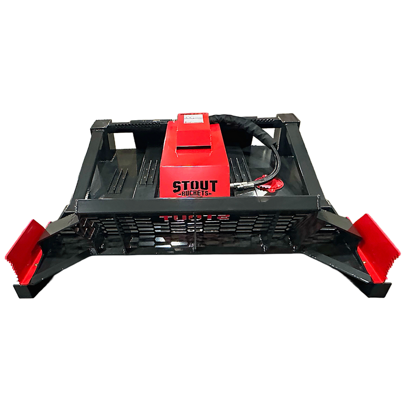 Stout TrailBoss 72" Brush Cutter with Skid Steer Quick Attach